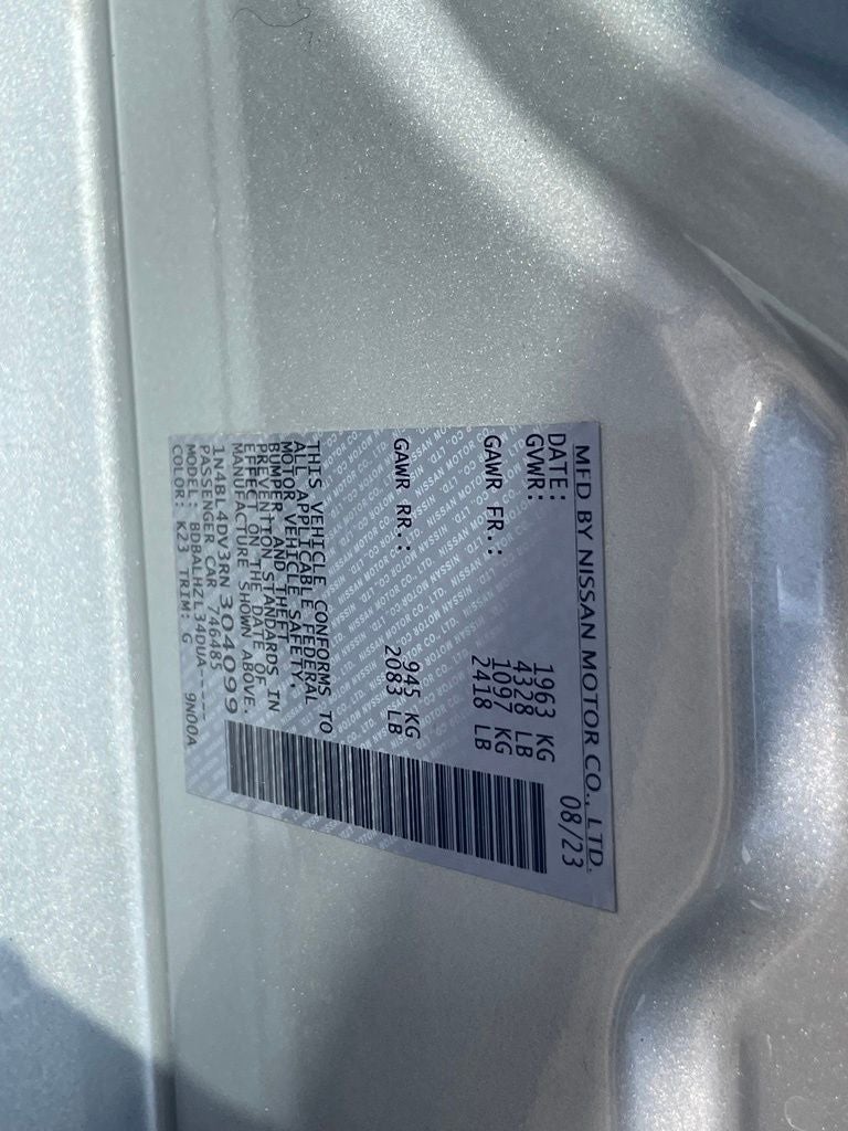 2024 Nissan Altima 2.5 SV - BLIND SPOT ASSIST / APPLE CARPLAY
