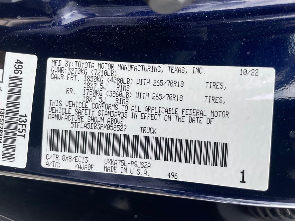 2023 Toyota Tundra SR5 - TRD SPORT PKG / HEATED SEATS