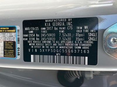 2025 Kia Telluride SX-Prestige X-Line - KIA CERTIFIED / TERRACOTTA INTERIOR PKG