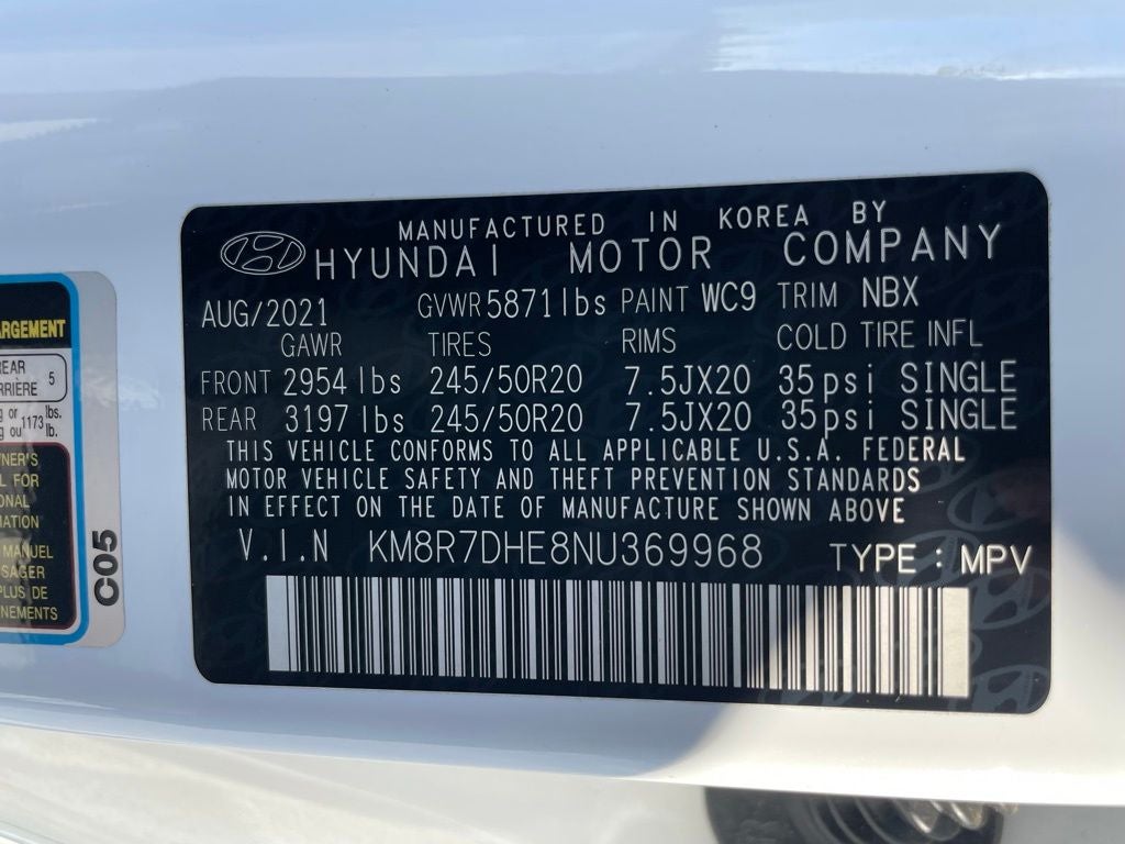 2022 Hyundai PALISADE Calligraphy - NAPPA LEATHER / HEAD-UP DISPLAY