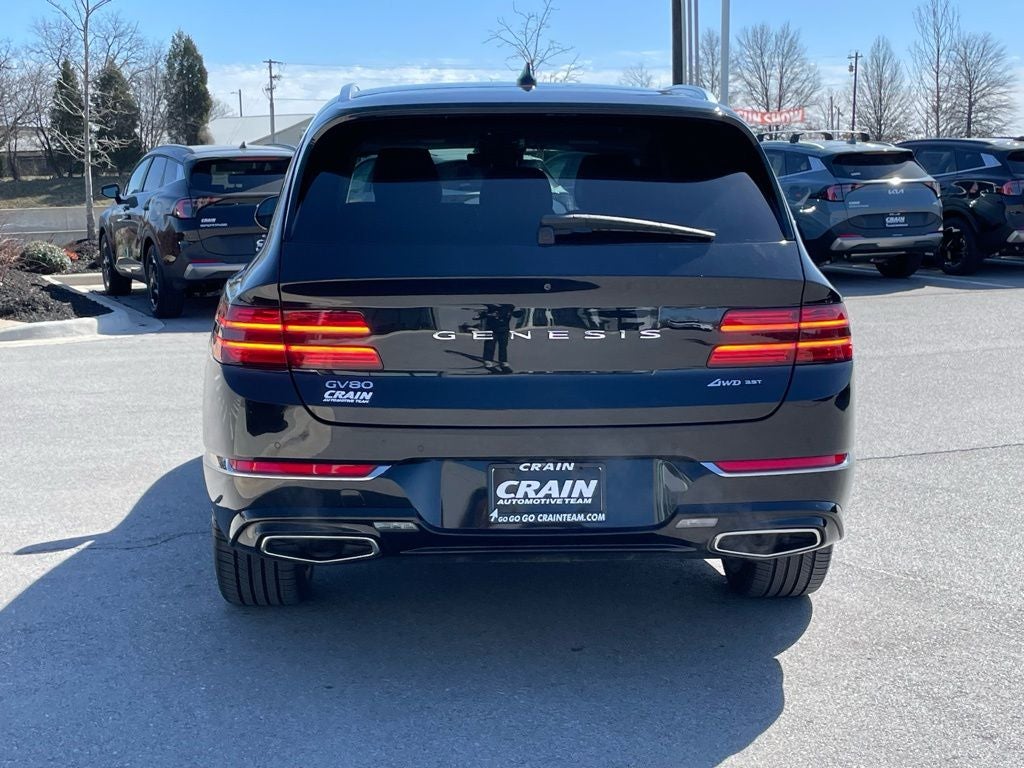 2021 Genesis GV80 3.5T Advanced + - HEADS UP DISPLAY / NAPPA LEATHER