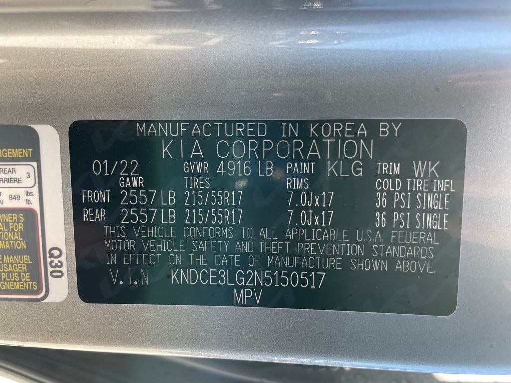 2022 Kia Niro EV EX Premium - KIA CERTIFIED / ONE OWNER