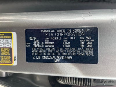 2024 Kia Soul LX - KIA CERTIFIED / BLIND SPOT MONITOR