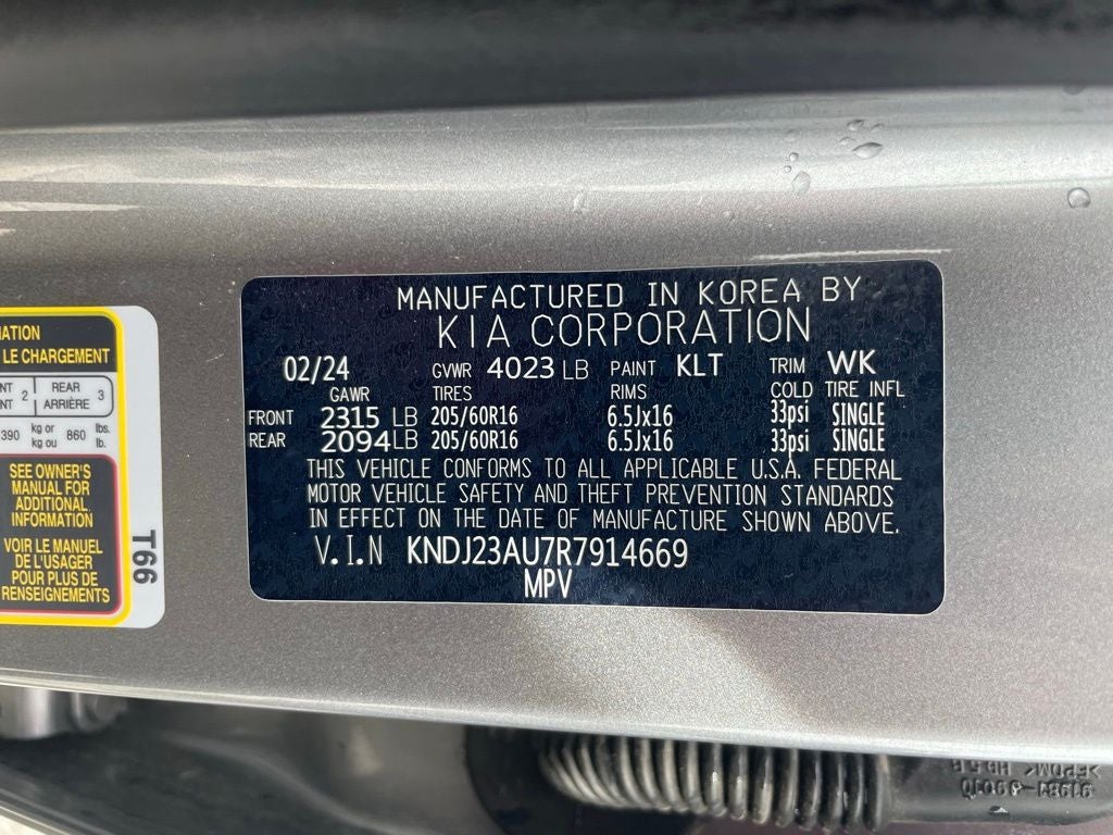 2024 Kia Soul LX - KIA CERTIFIED / BLIND SPOT MONITOR