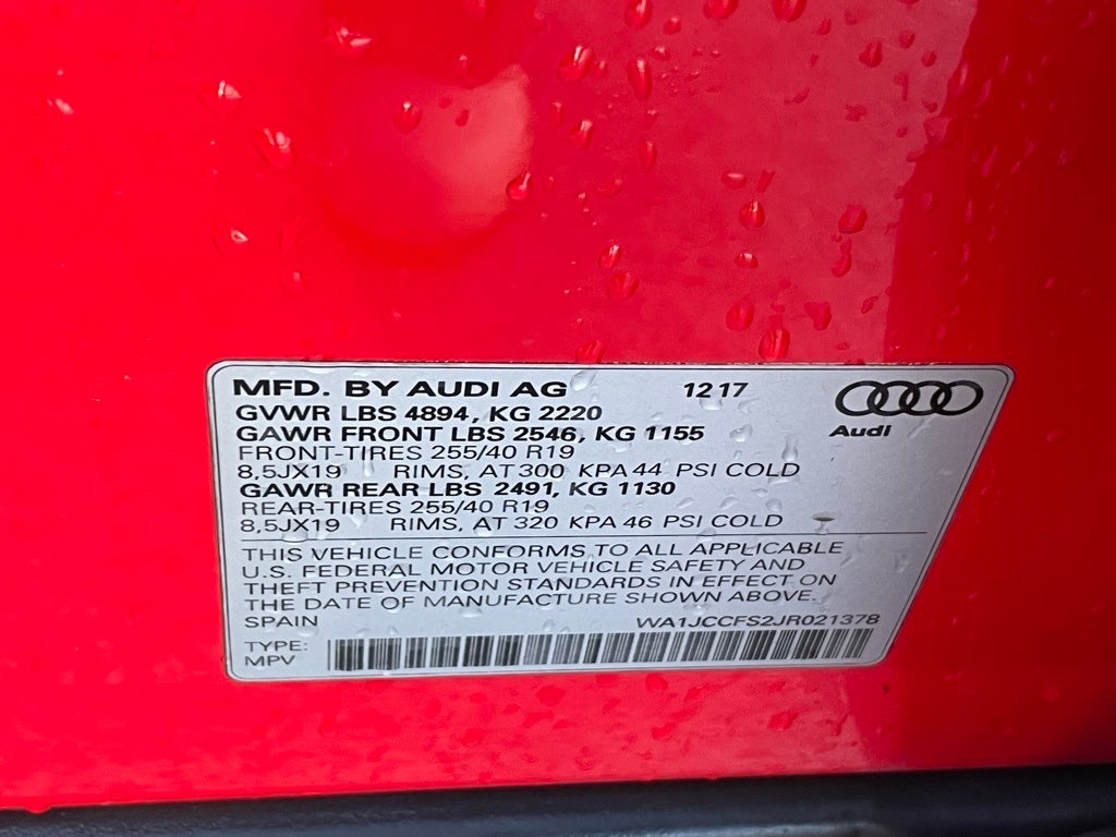 2018 Audi Q3 2.0T Premium Plus quattro - PANORAMIC SUNROOF / CD PLAYER