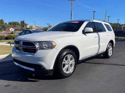 2013 Dodge Durango SXT One Owner, Clean CarFax, Third Row Seat