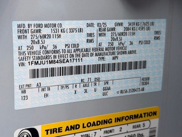 2025 Ford Expedition Platinum