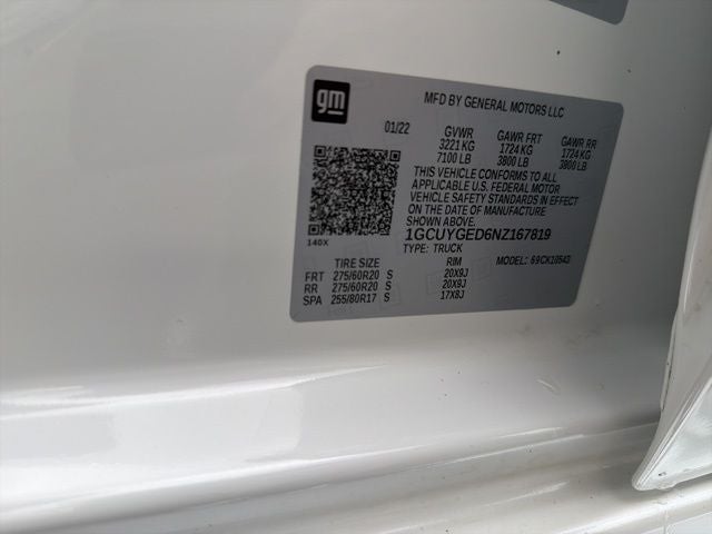 2022 Chevrolet Silverado 1500 LTD LTZ