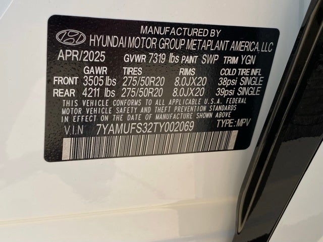 2026 Hyundai IONIQ 9 SEL