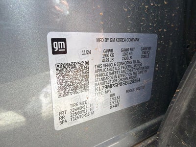 2025 Chevrolet TrailBlazer LT CLEAN CARFAX 1-OWNER