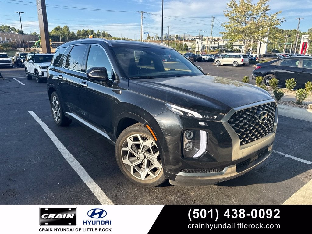 2022 Hyundai PALISADE Calligraphy Leather, Moonroof, Clean Carfax, One Owner