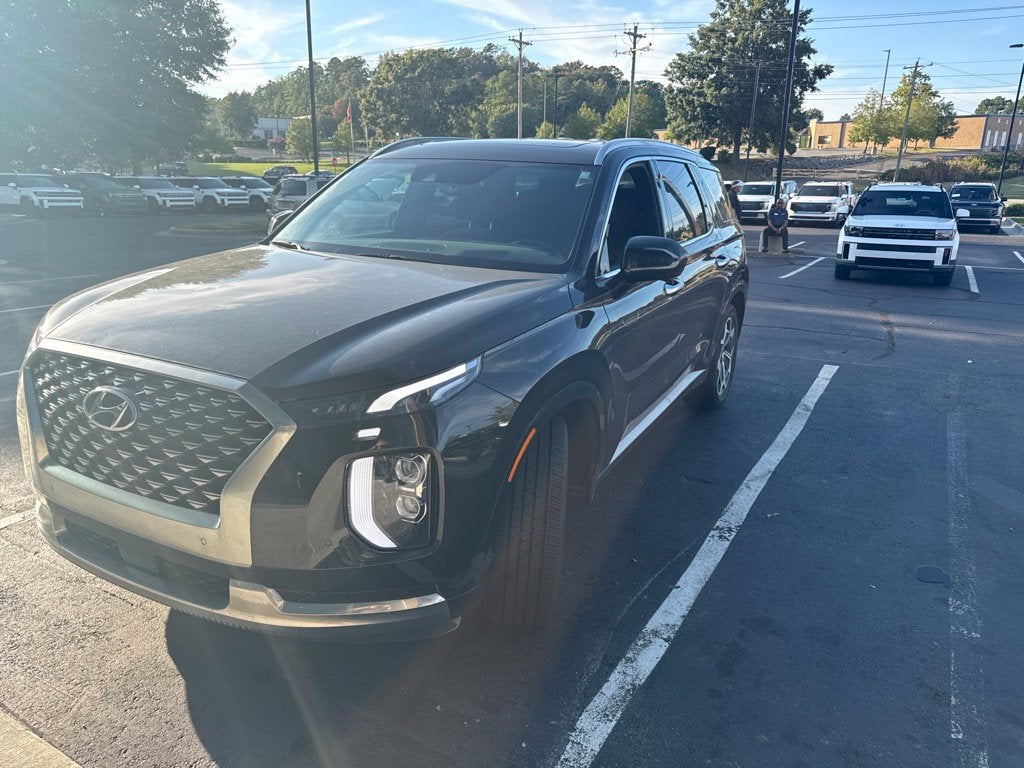 2022 Hyundai PALISADE Calligraphy Leather, Moonroof, Clean Carfax, One Owner