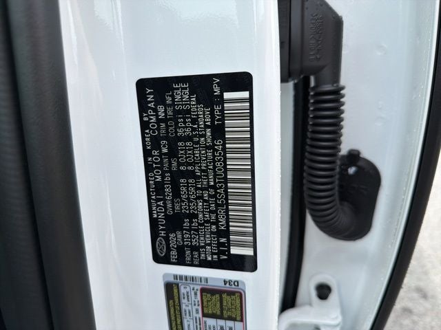 2026 Hyundai PALISADE HYBRID Blue SEL 7 Passenger