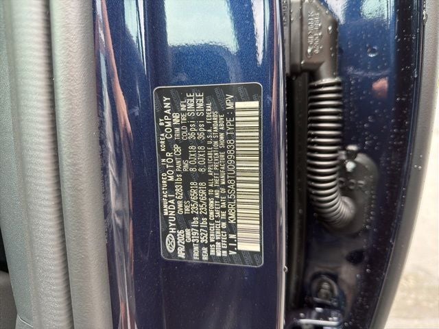 2026 Hyundai PALISADE HYBRID Blue SEL 7 Passenger