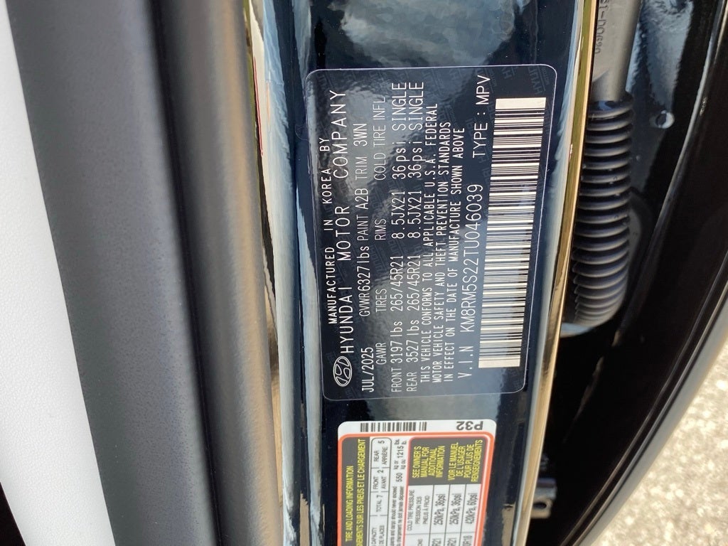 2026 Hyundai PALISADE Calligraphy FWD