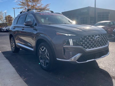 2022 Hyundai SANTA FE HYBRID Limited Pano Roof, Leather, One Owner