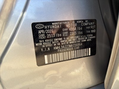 2021 Hyundai SONATA Limited