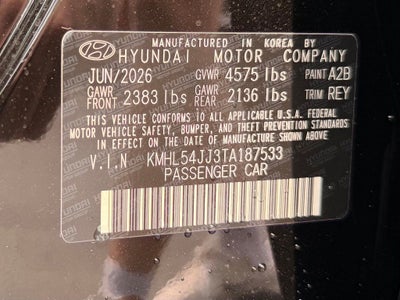2026 Hyundai SONATA HYBRID Limited