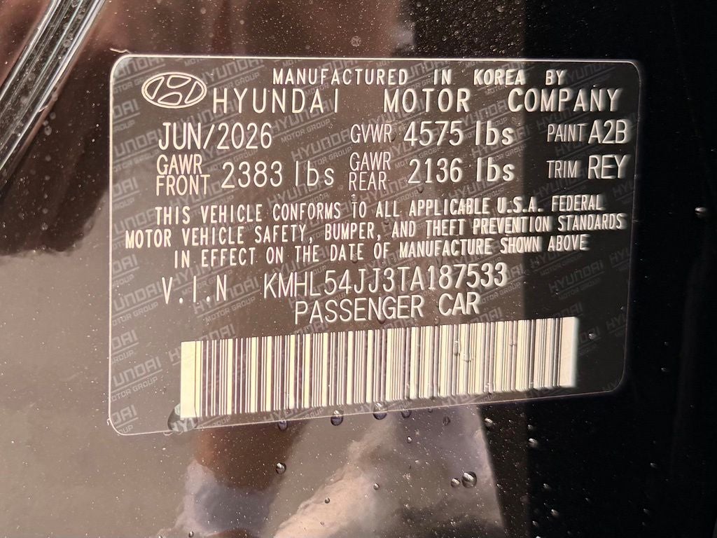 2026 Hyundai SONATA HYBRID Limited