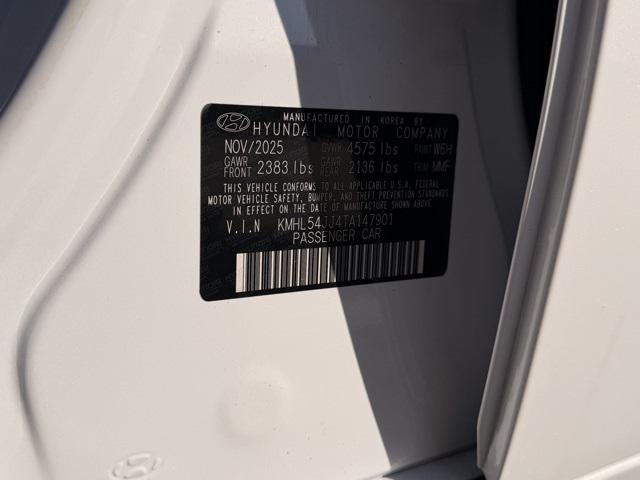 2026 Hyundai SONATA HYBRID Limited