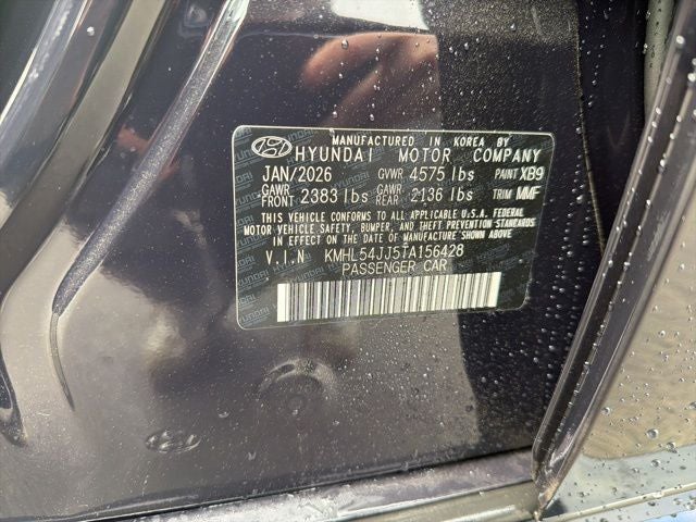 2026 Hyundai SONATA HYBRID Limited