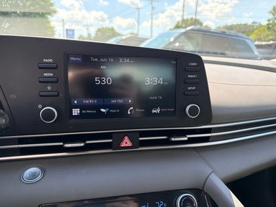 2023 Hyundai ELANTRA HYBRID Blue