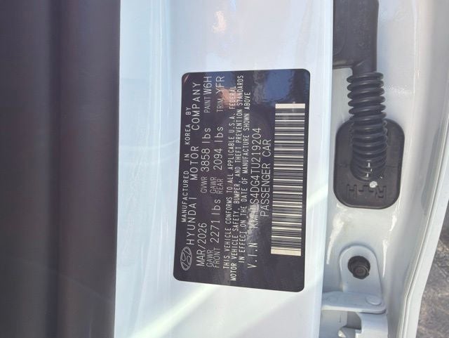 2026 Hyundai ELANTRA SEL Sport
