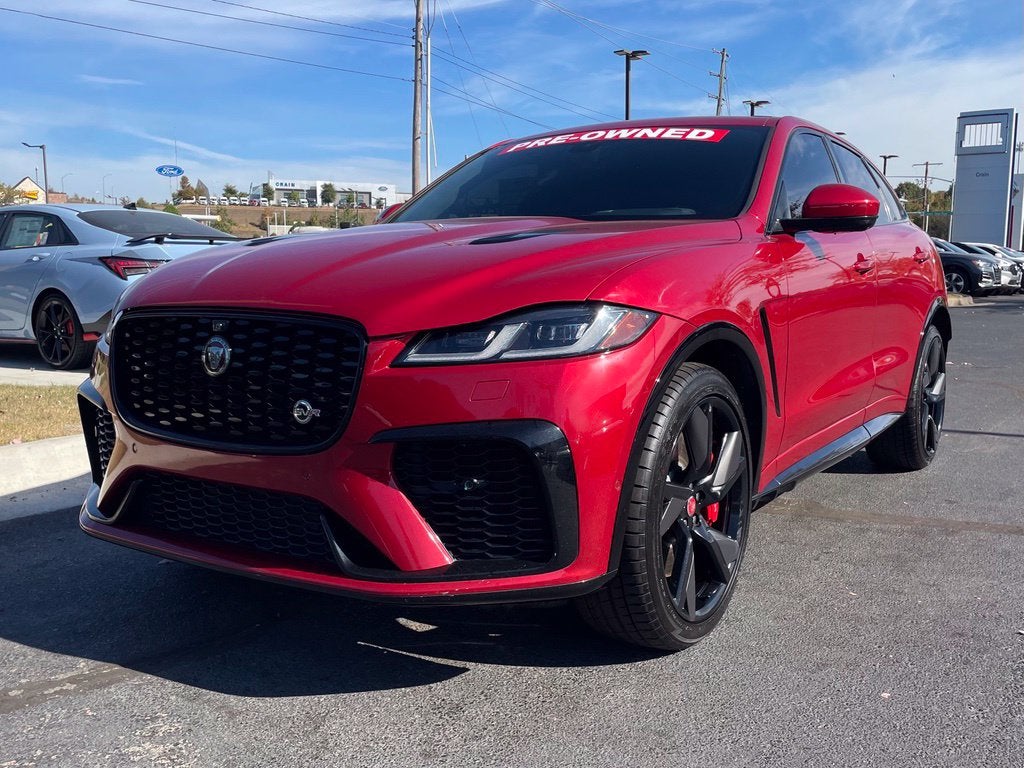 2023 Jaguar F-PACE SVR Clean CarFax, Leather, Moonroof