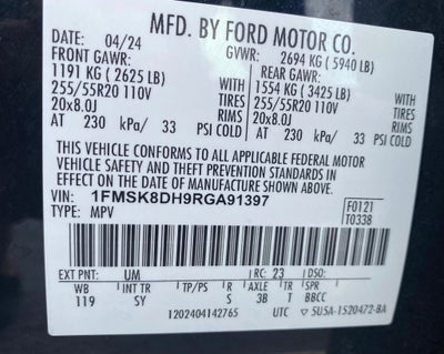 2024 Ford Explorer XLT