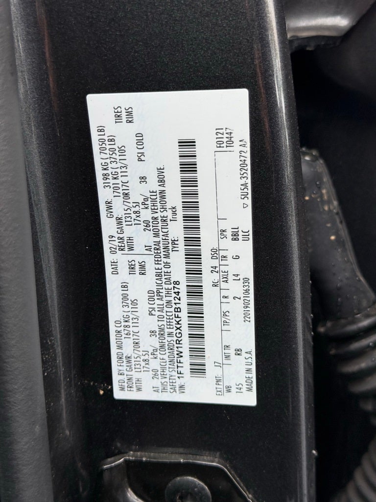 2019 Ford F-150 Raptor