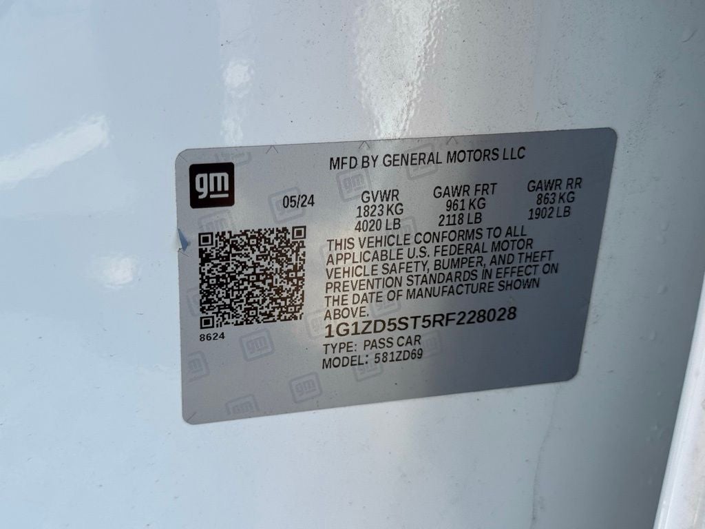 2024 Chevrolet Malibu LT 1LT