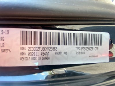 2019 Dodge Challenger R/T Scat Pack Widebody