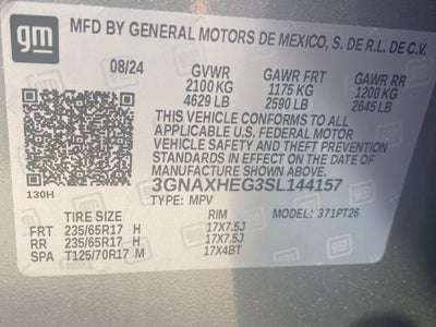 2025 Chevrolet Equinox LT