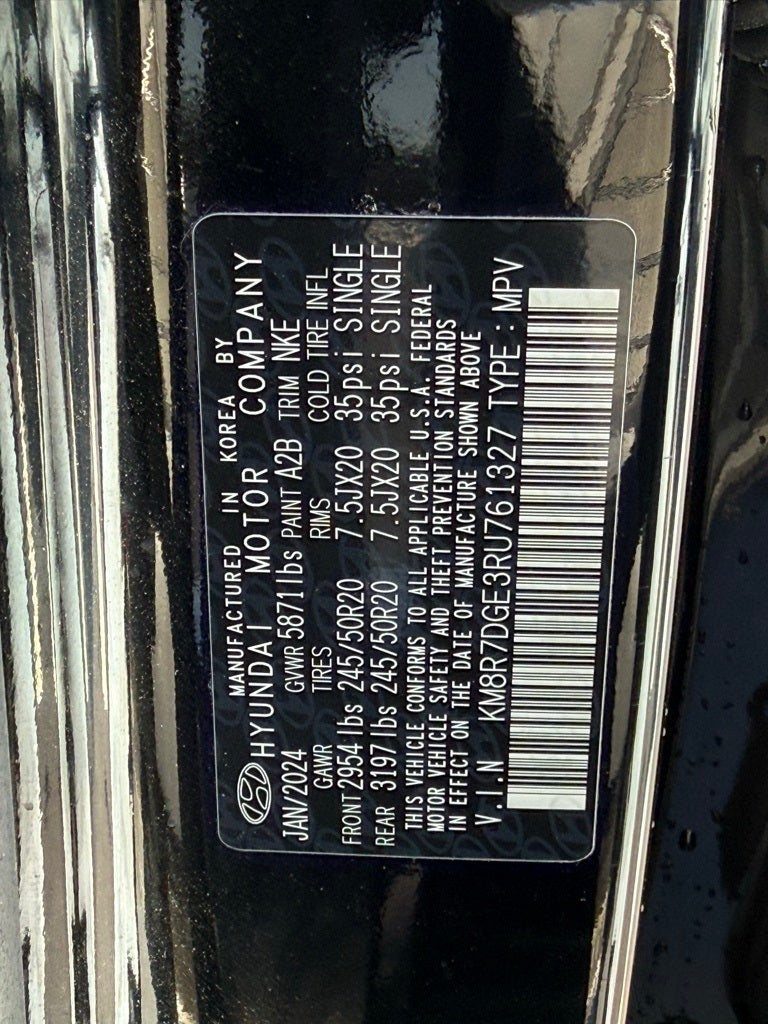 2024 Hyundai PALISADE Calligraphy Night Edition