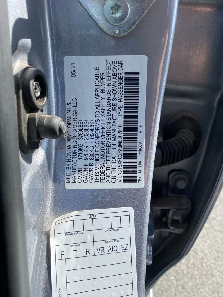 2021 Honda Civic Sport
