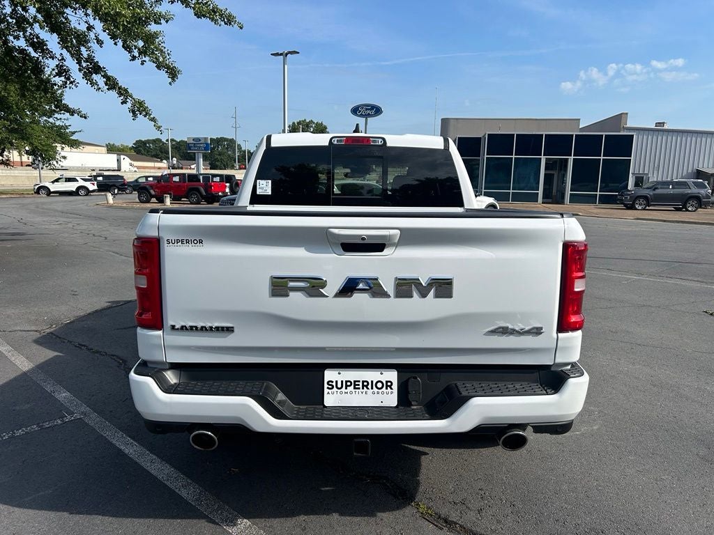 2025 RAM 1500 Laramie DUAL PANEL SUNROOF
