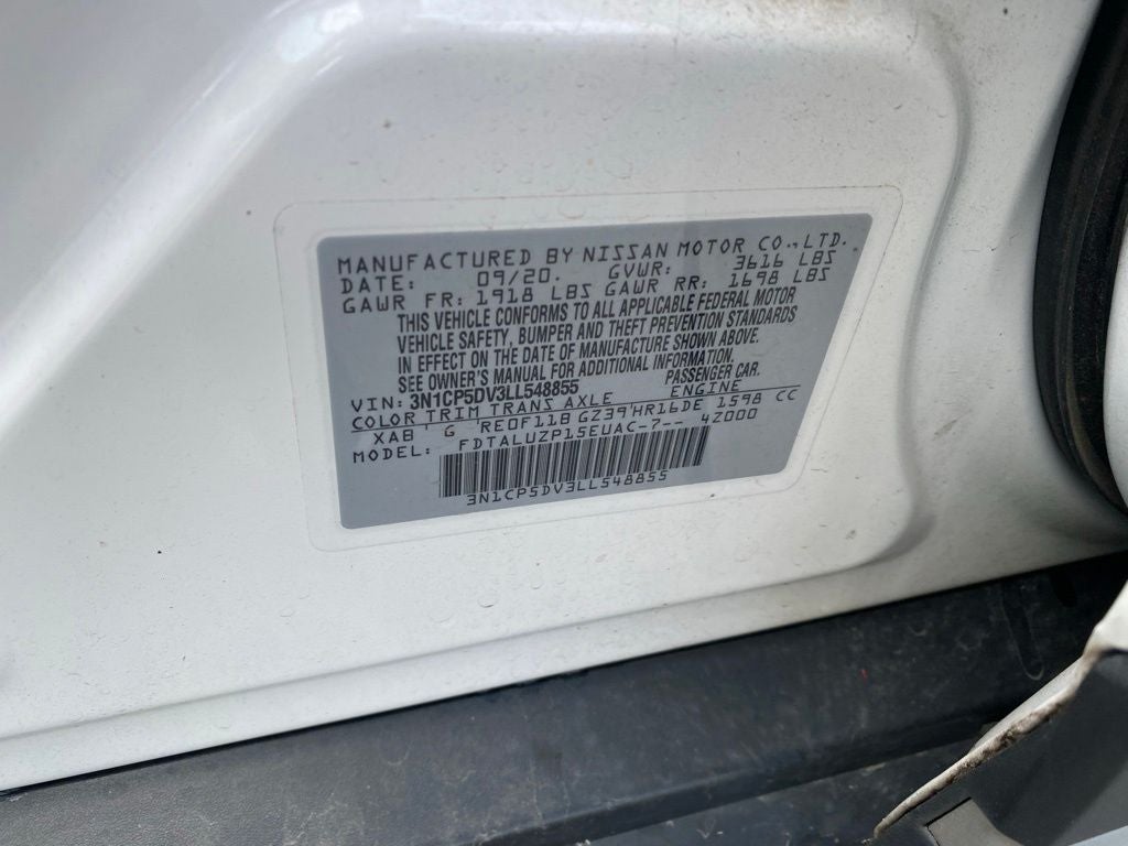2020 Nissan Kicks SR