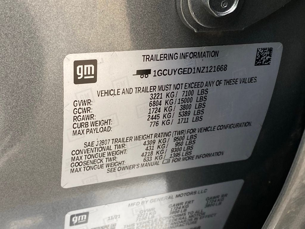 2022 Chevrolet Silverado 1500 LTD LTZ