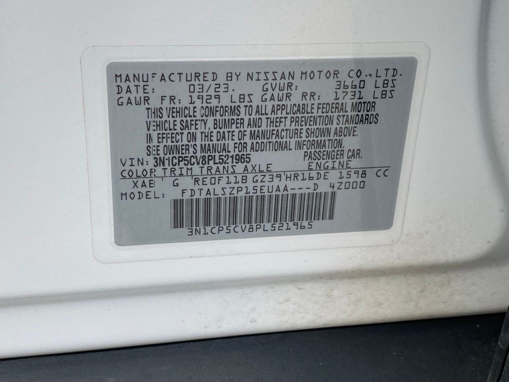 2023 Nissan Kicks SV