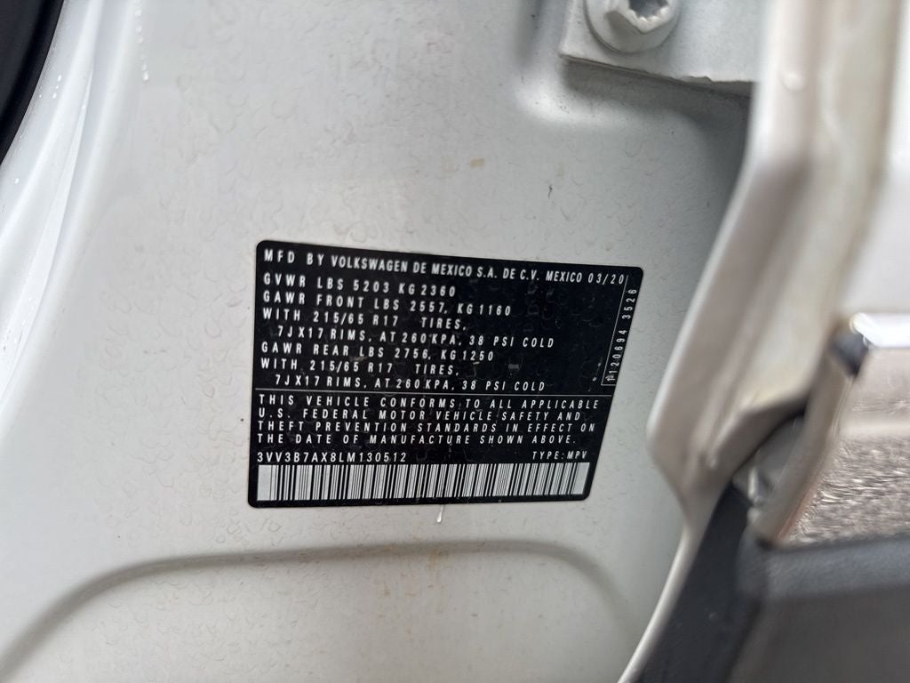 2020 Volkswagen Tiguan 2.0T SE