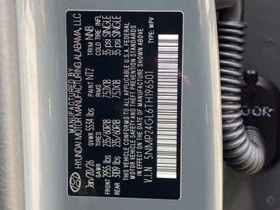 2026 Hyundai SANTA FE SEL FWD