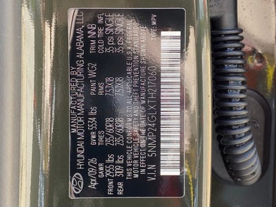 2026 Hyundai SANTA FE SEL FWD
