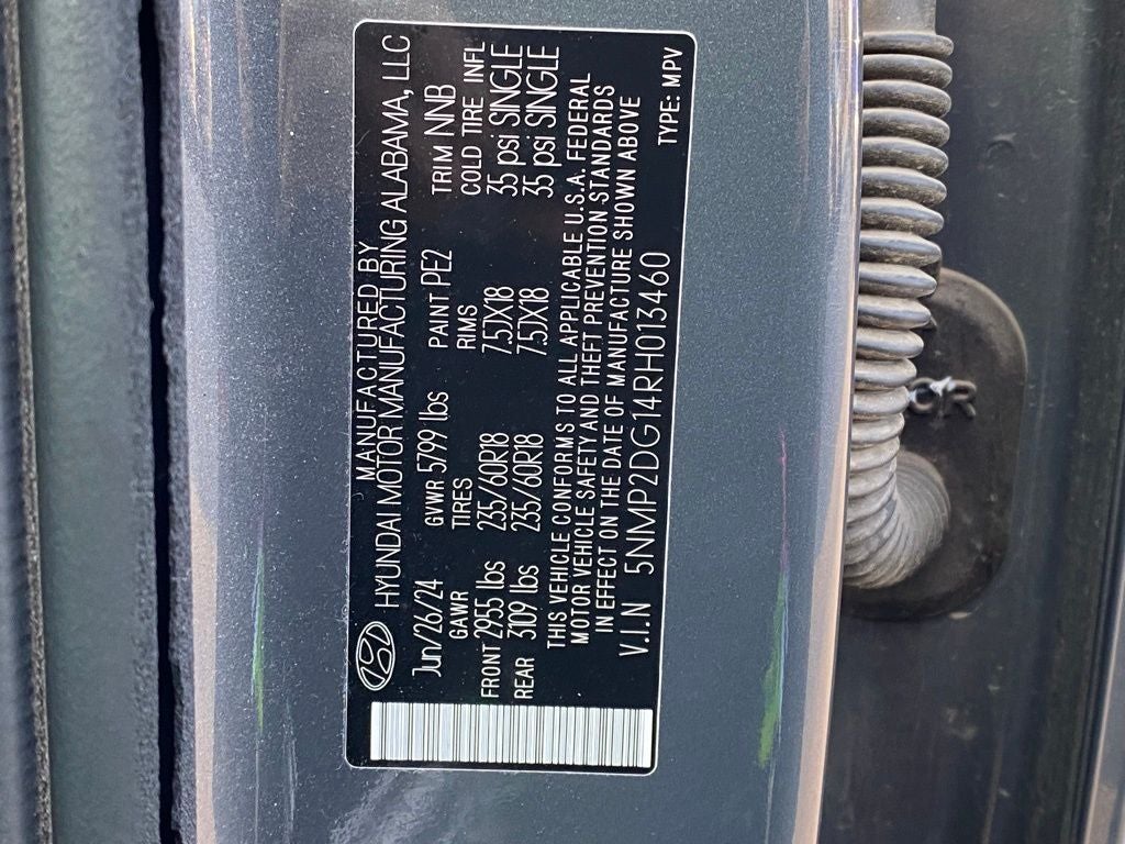 2024 Hyundai SANTA FE HYBRID SEL