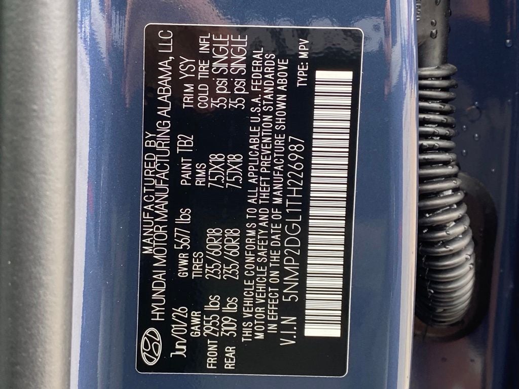 2026 Hyundai SANTA FE SEL AWD