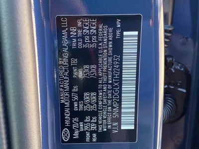 2026 Hyundai SANTA FE SEL AWD