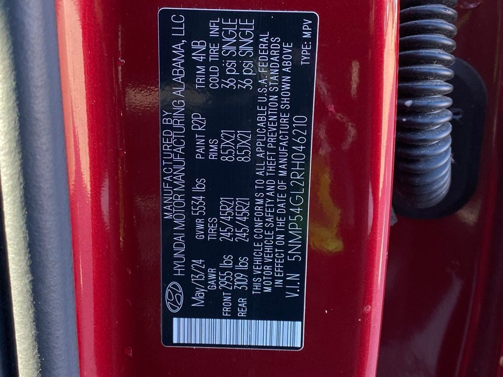 2024 Hyundai SANTA FE Calligraphy