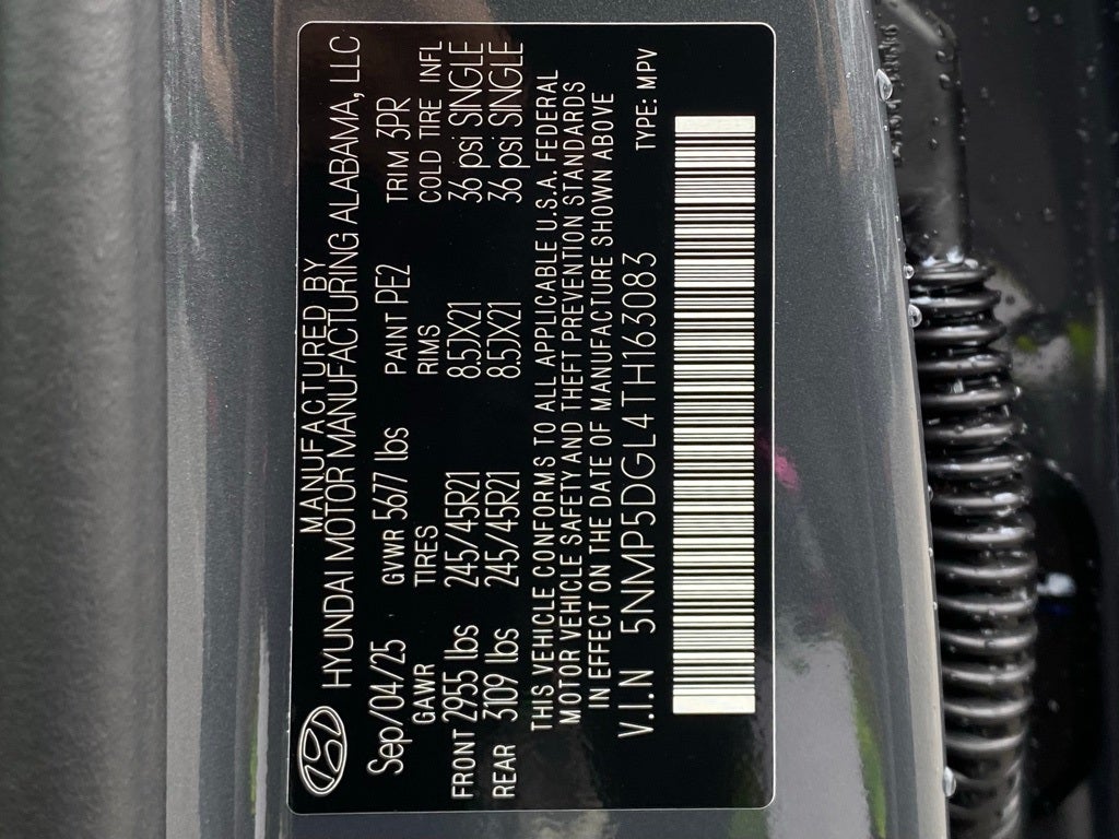 2026 Hyundai SANTA FE Calligraphy AWD