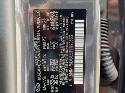 2026 Hyundai SANTA FE Calligraphy AWD