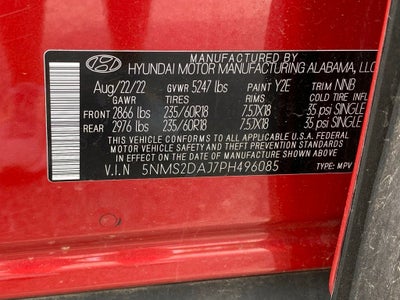2023 Hyundai SANTA FE SEL