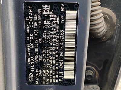 2019 Hyundai TUCSON Sport